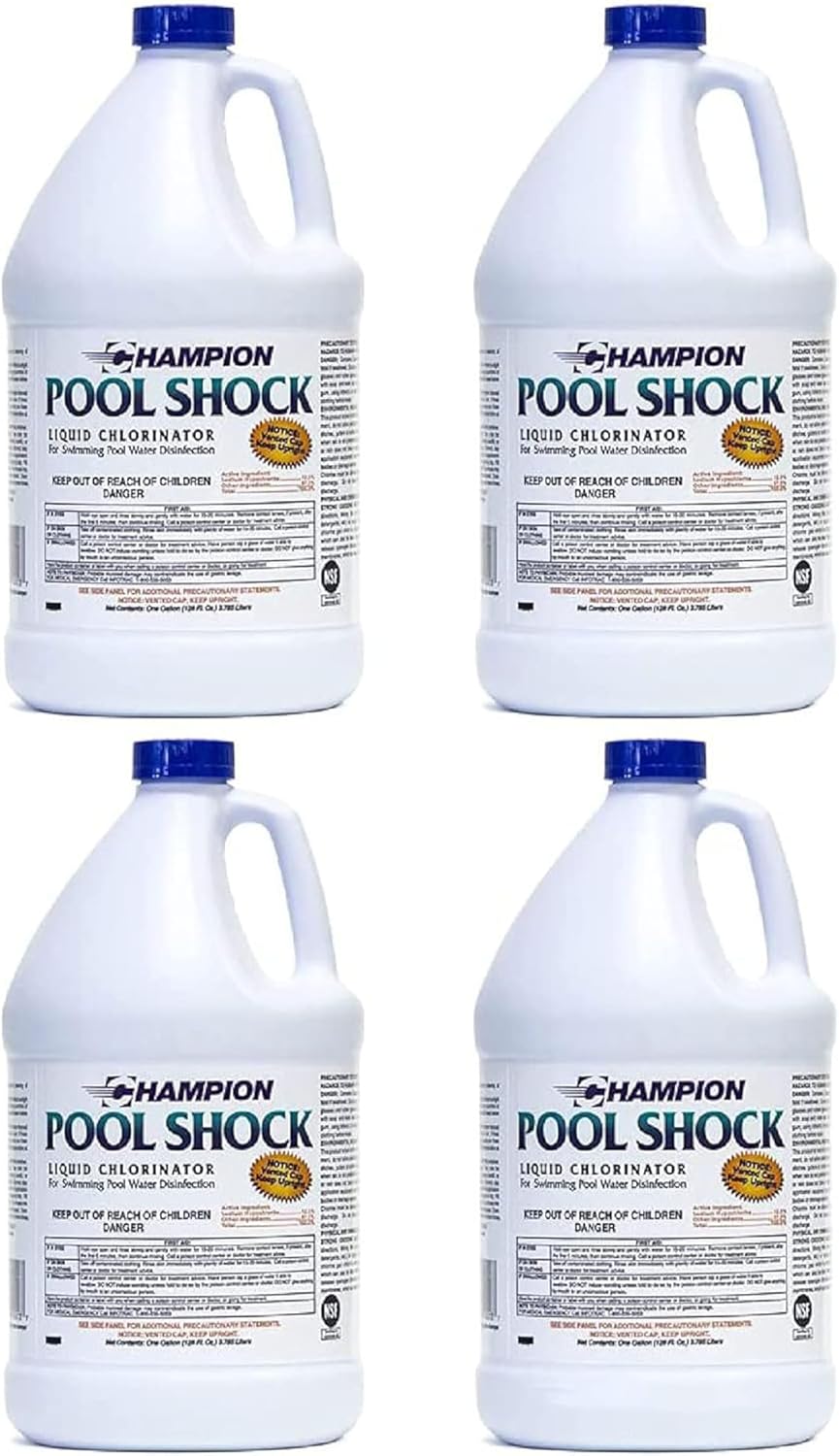 Champion 4 Pack Pool Shock