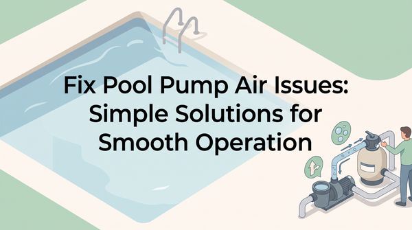 Fix Pool Pump Air Issues: Simple Solutions for Smooth Operation