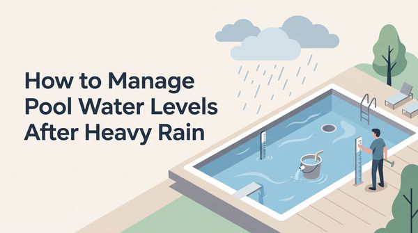 How to Manage Pool Water Levels After Heavy Rain