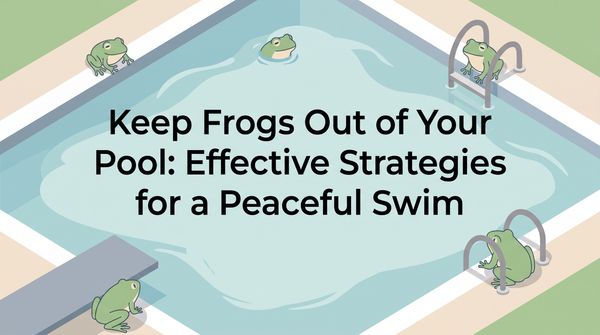 Keep Frogs Out of Your Pool: Effective Strategies for a Peaceful Swim