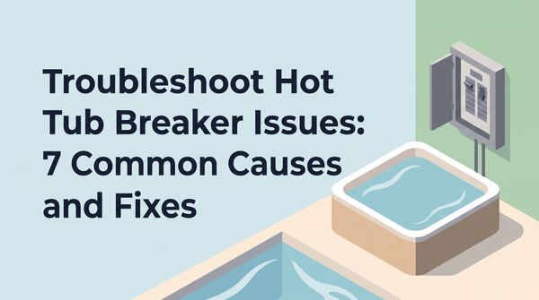 Troubleshoot Hot Tub Breaker Issues: 7 Common Causes and Fixes