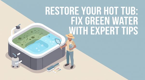 Green Hot Tub Water: How to Fix It Fast