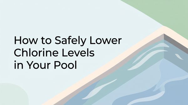 How to Safely Lower Chlorine Levels in Your Pool