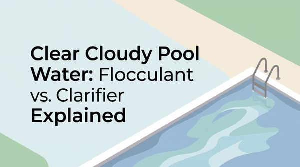 Clear Cloudy Pool Water: Flocculant vs. Clarifier Explained