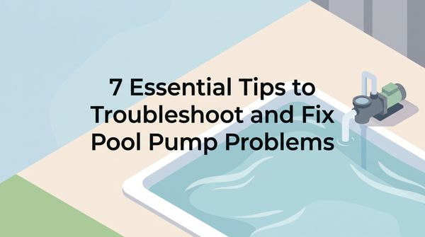7 Essential Tips to Troubleshoot and Fix Pool Pump Problems