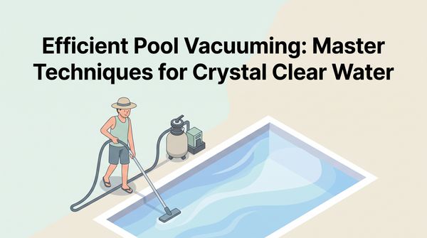 Pool Vacuuming: Techniques for Crystal-Clear Water