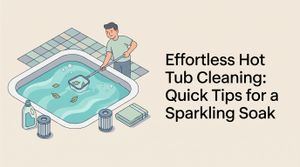 Effortless Hot Tub Cleaning: Quick Tips for a Sparkling Soak