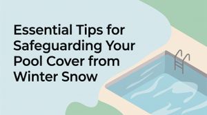 Essential Tips for Safeguarding Your Pool Cover from Winter Snow