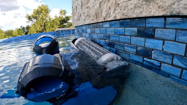 Dolphin Premier cleaning the waterline