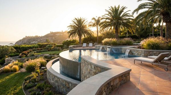 Pool Retaining Wall Ideas: Turn a Sloped Yard Into a Feature