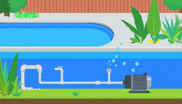 Efficient Pool Pump System Illustration